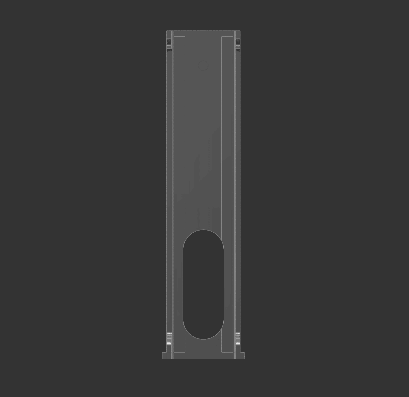 Plastic Tube Glide 2x1x8 TuffStuff CLH-300 Pack de 2 unidades - Image 2